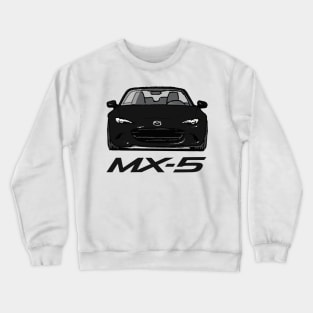 MX5 Miata ND Black Crewneck Sweatshirt